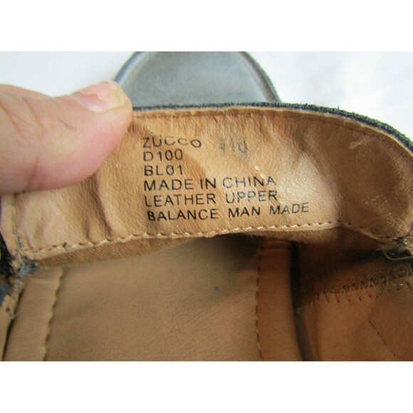 Vince Camuto Driving Loafer Gray Suede Leather Zucco Moccasin Shoes Mens Size 10 - Picture 6 of 8